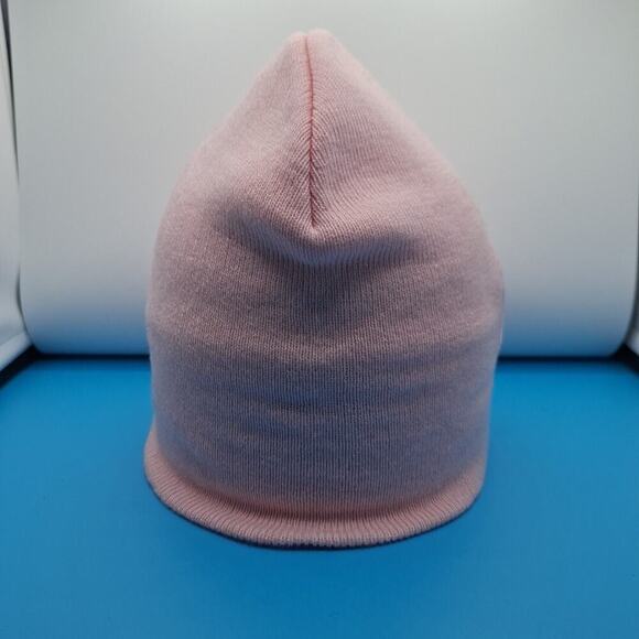 Oklahoma Sooners OU Pink Beanie Winter Hat Cap NCAA Breast Cancer Awareness - Picture 5 of 6